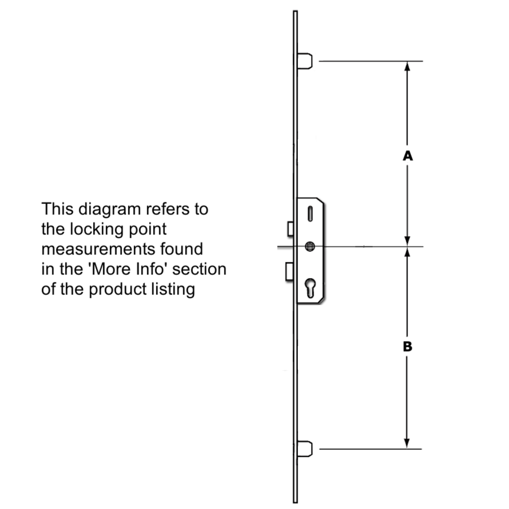 LOCKMASTER Lever Operated Latch & Deadbolt Twin Spindle - 2 Dead Bolt LOCKMASTER Lever Operated Latch & Deadbolt Twin Spindle - 2 Dead Bolt