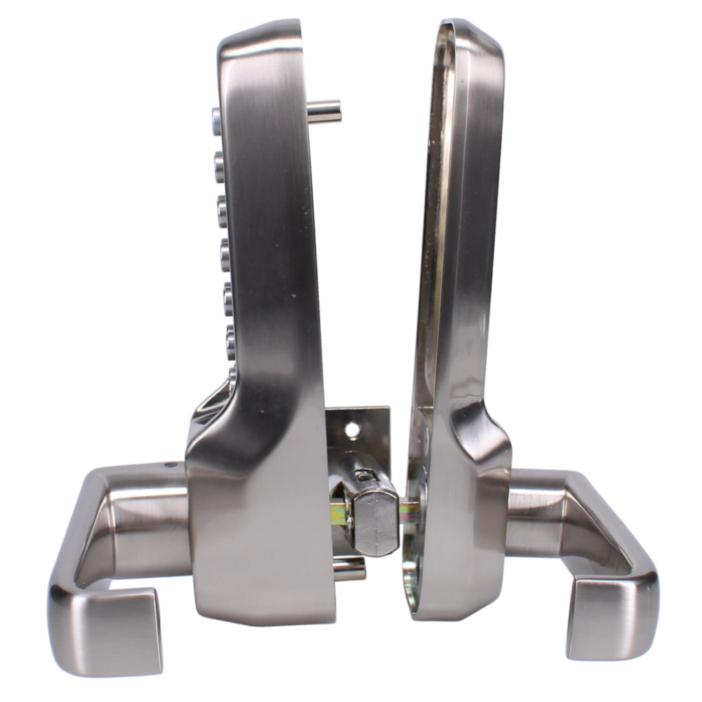 BORG BL7001 SS ECP Heavy Duty Easicode Pro Digital Lock With Lever Handle And 70mm Latch - Stainless Steel BORG BL7001 SS ECP Heavy Duty Easicode Pro Digital Lock With Lever Handle And 70mm Latch - Stainless Steel