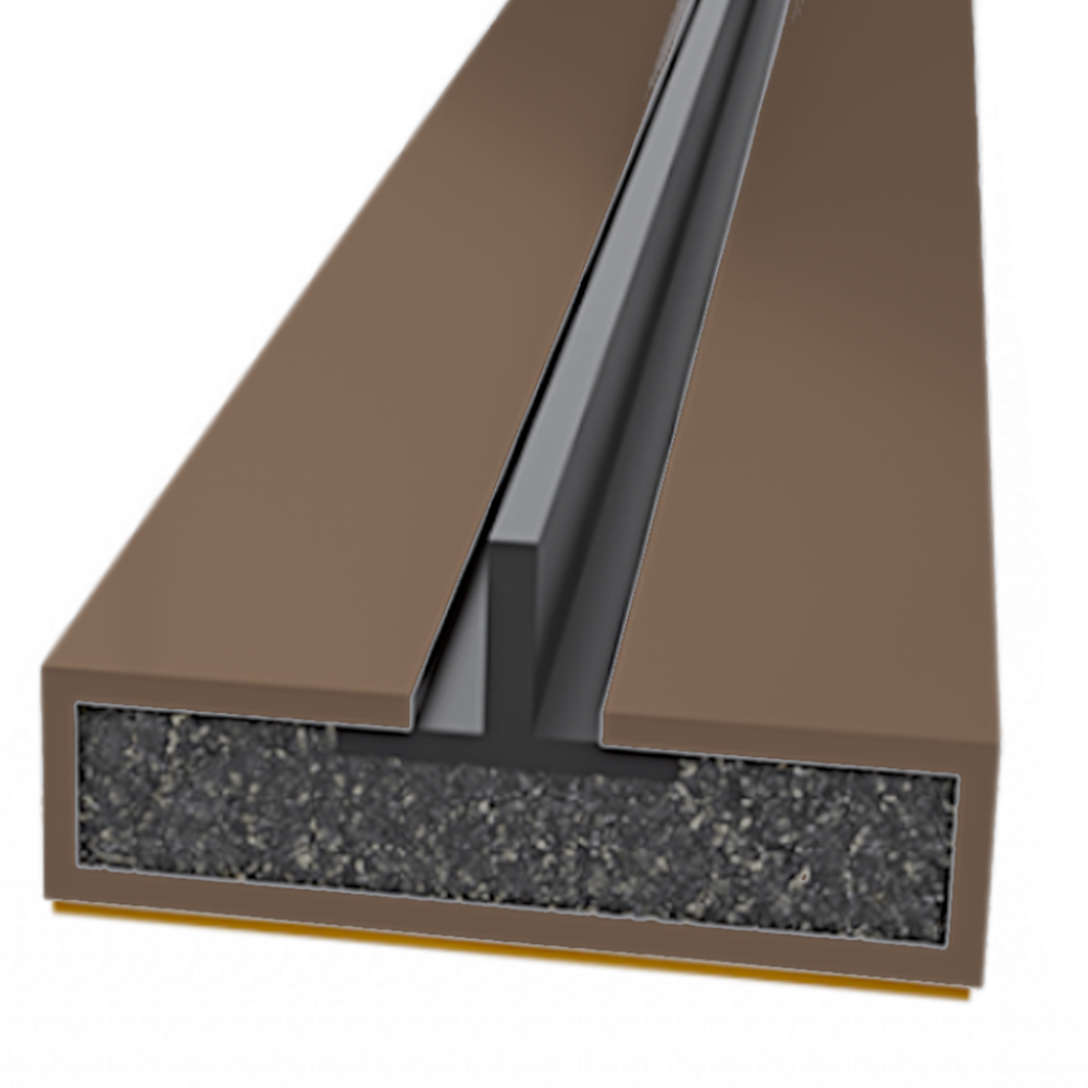 FIRESTOP Intumescent Strip 2.1m x 4mm Fire & Smoke Single Fin Seal 10mm Brown 1/2 Hour FS1604 - 1/2 hour to BS476 FIRESTOP Intumescent Strip 2.1m x 4mm Fire & Smoke Single Fin Seal 10mm Brown 1/2 Hour FS1604 - 1/2 hour to BS476