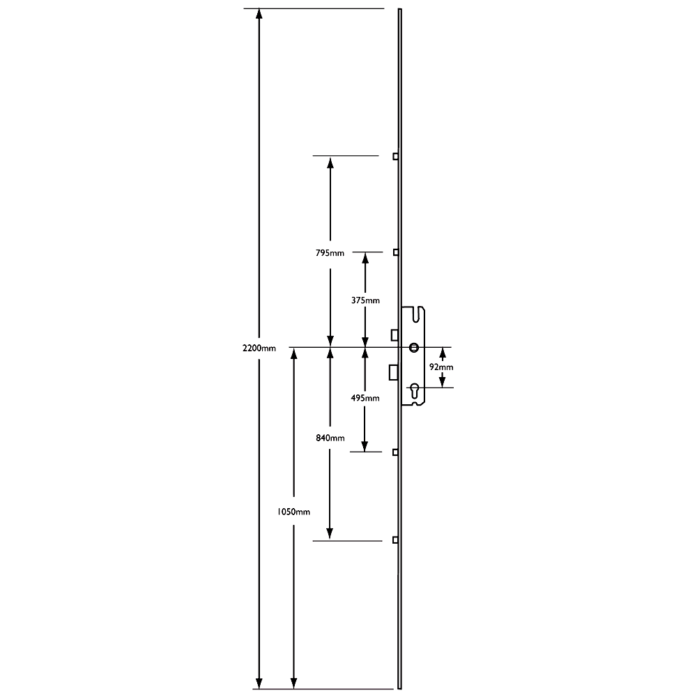 MACO Lever Operated Latch & Deadbolt - 4 Roller MACO Lever Operated Latch & Deadbolt - 4 Roller