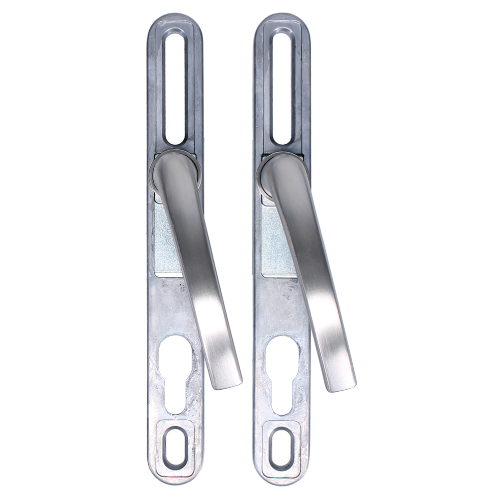 WINLOCK Universal Repair Handle Frame Set With Adjustable 62mm-92mm Centres Polished Chrome WINLOCK Universal Repair Handle Frame Set With Adjustable 62mm-92mm Centres Polished Chrome