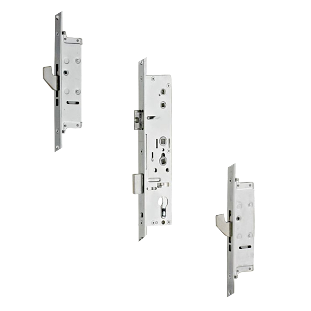 LOCKMASTER Lever Operated Latch & Deadbolt 92 62 Twin Spindle 20mm Radius 2 Hook 45 Backset 92/62 LOCKMASTER Lever Operated Latch & Deadbolt 92 62 Twin Spindle 20mm Radius 2 Hook 45 Backset 92/62