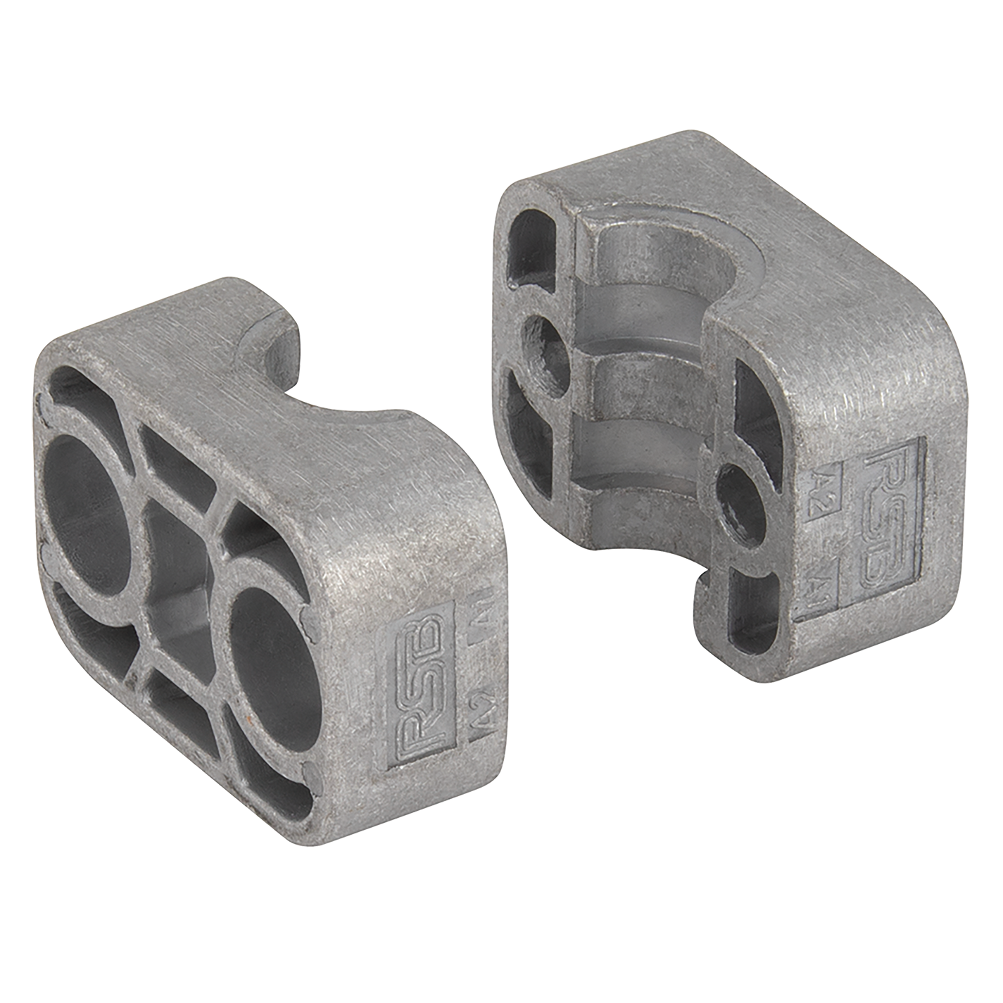 06.4MM OD ALUMINIUM 1-TUBE HALVES SIZEA1