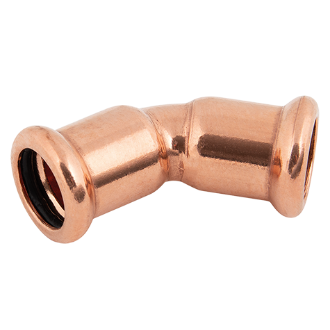 15X15MM 45 DEG ELBOW COPPER