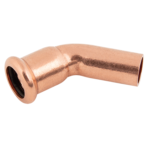 54X54MM 45 DEG STREET ELBOW COPPER