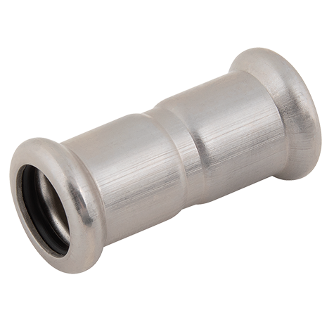 28X28MM STRAIGHT COUPLER SS 316 FITTING