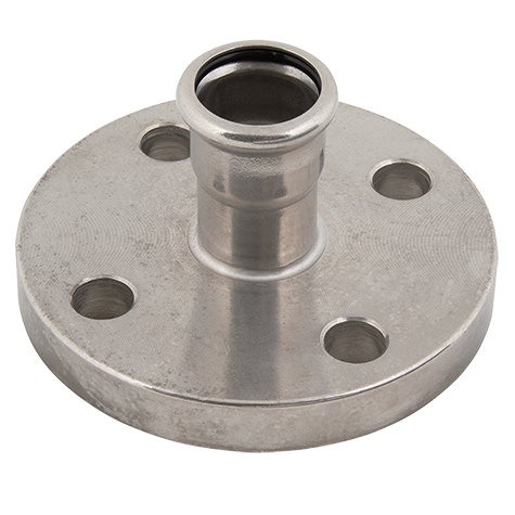 28MM FLANGE ADAPTER SS 316 GAS FITTING