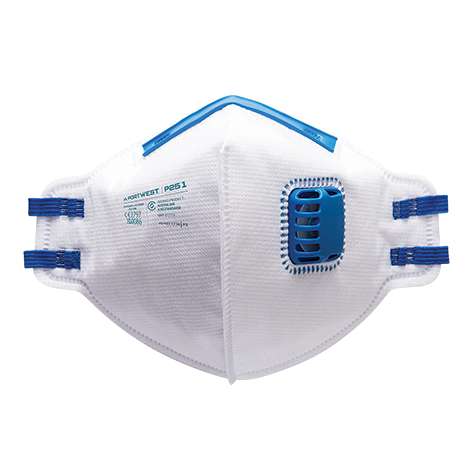 Valved Fold Flat Respirator