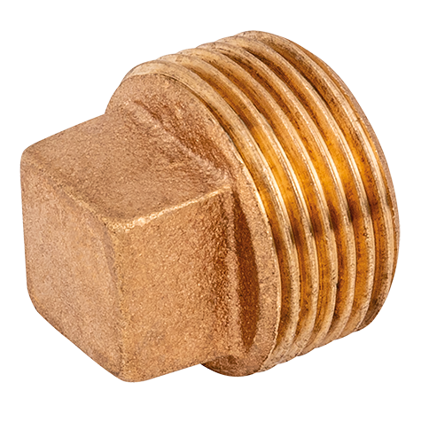 291 BRONZE SQUARE PLUGS 11/2"