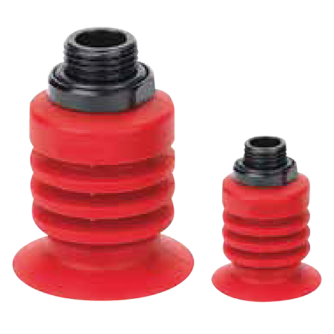 LONG BELLOWS SUCTION CUP SILICONE Ø 40