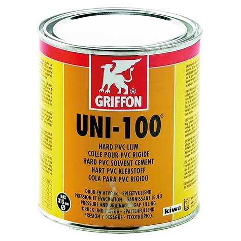 GRIFFON UNI100 UPVC CEMENT 250ML TIN