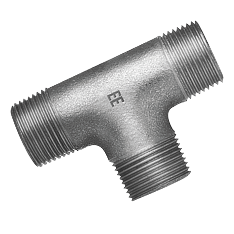 GALV EQUAL MALE T 1" BSPT