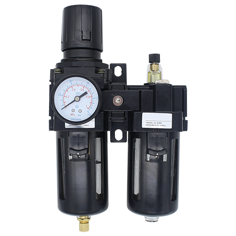 3/4" BSPP Female Filter + Regulator + Lubricator