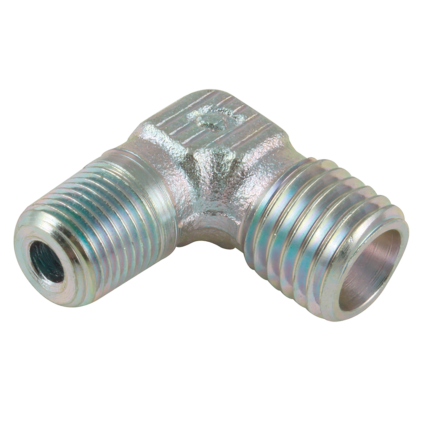 3/8" BSP Tapered x 12mm Outside Diameter Elbow