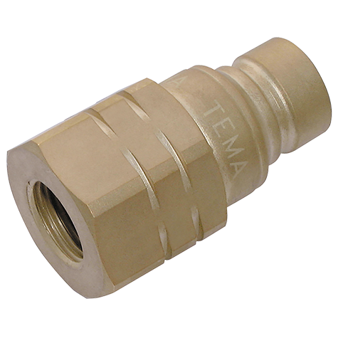 1/2" BSP Female Hydraulic Quick Release with Pressure Eliminator