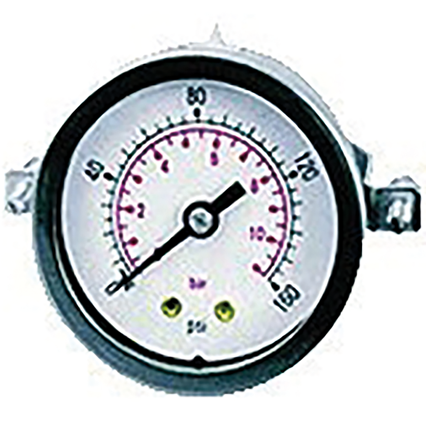 1/8" BSPT Panel Mounted Dry Gauge 40mm Diameter