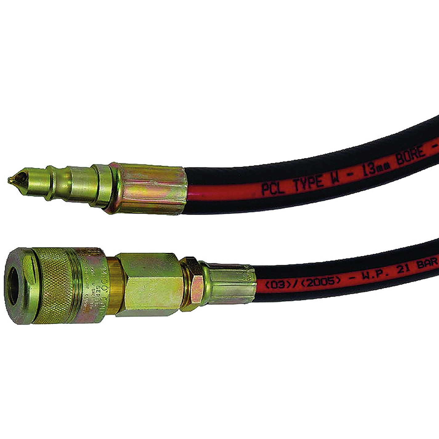 1/2" ID Air Tool Hose Assembly