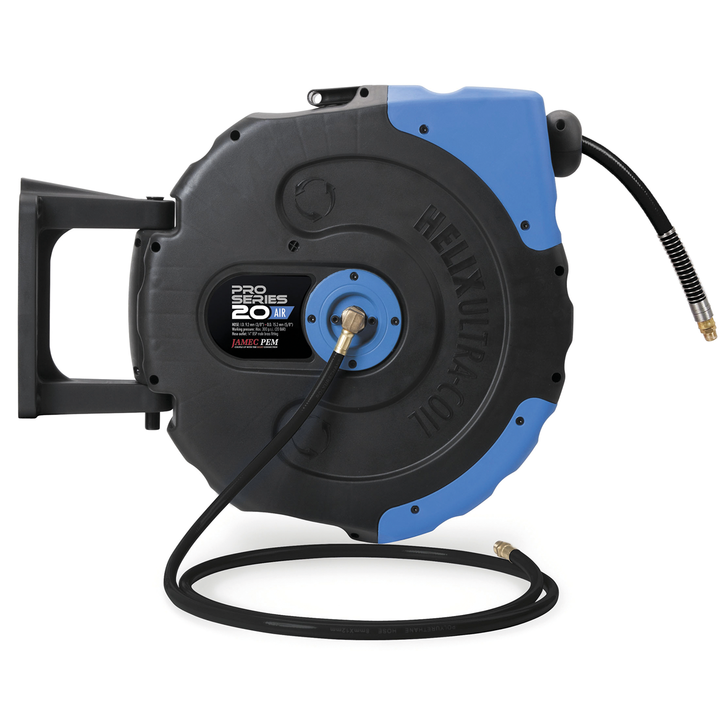 Havy Duty Air and Water Hose Reel comes with Hose