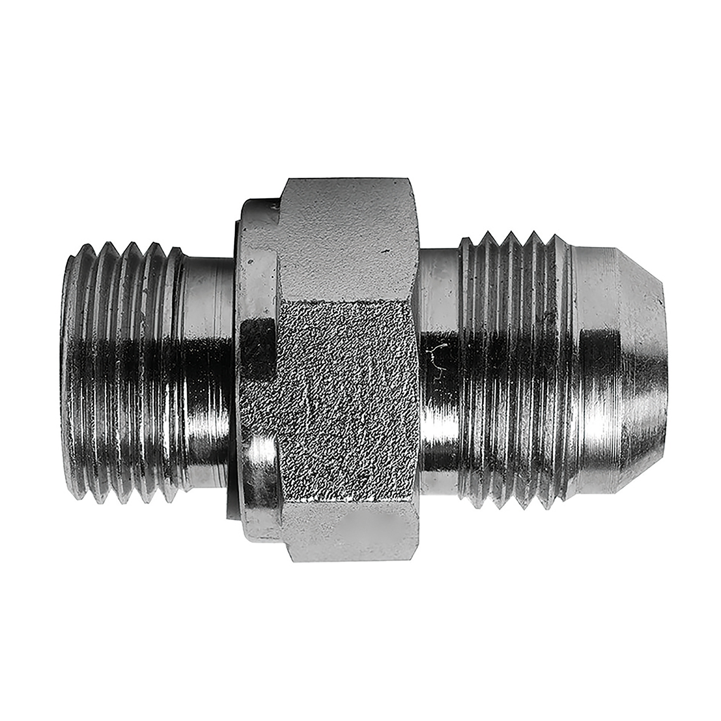 3/8" BSPP Malex9/16" JIC Male Adaptor with Seal