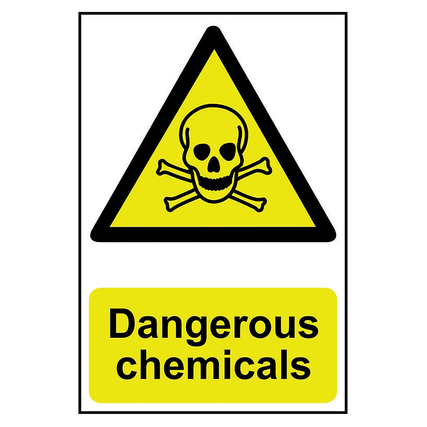 200 x 300mm Dangerous Chemicals Sign