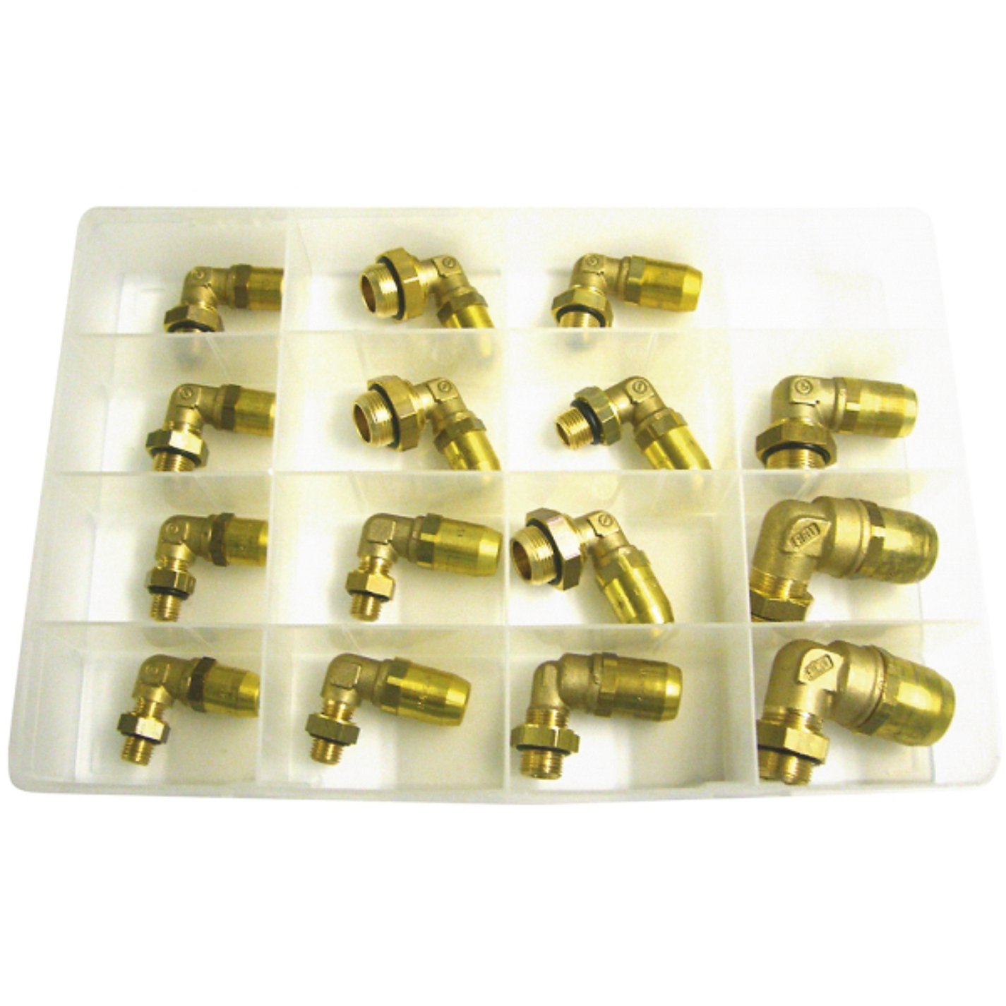 Assorted Male Stud Elbows 15 Piece Mix Box