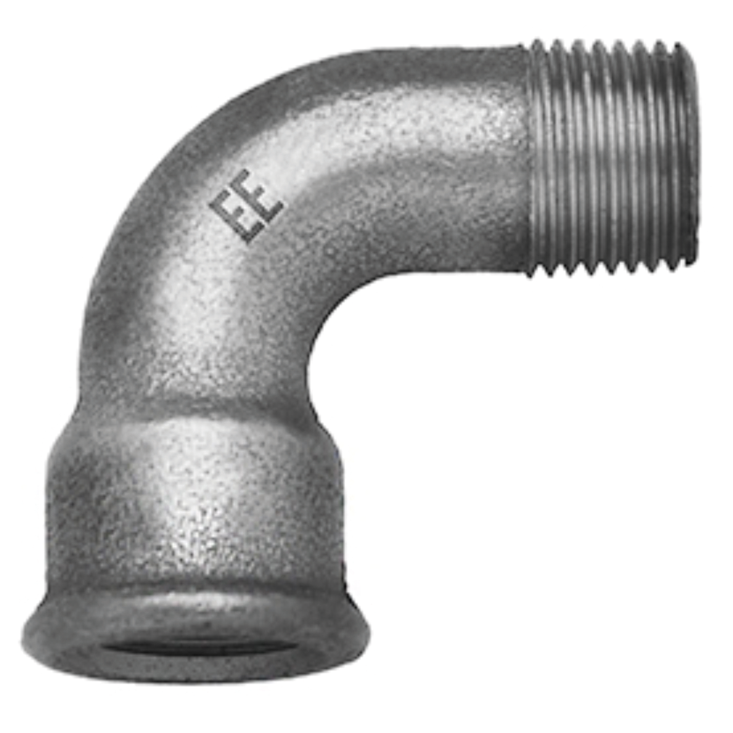 Galv Short Bend 1.1/2" BSP Male x Female