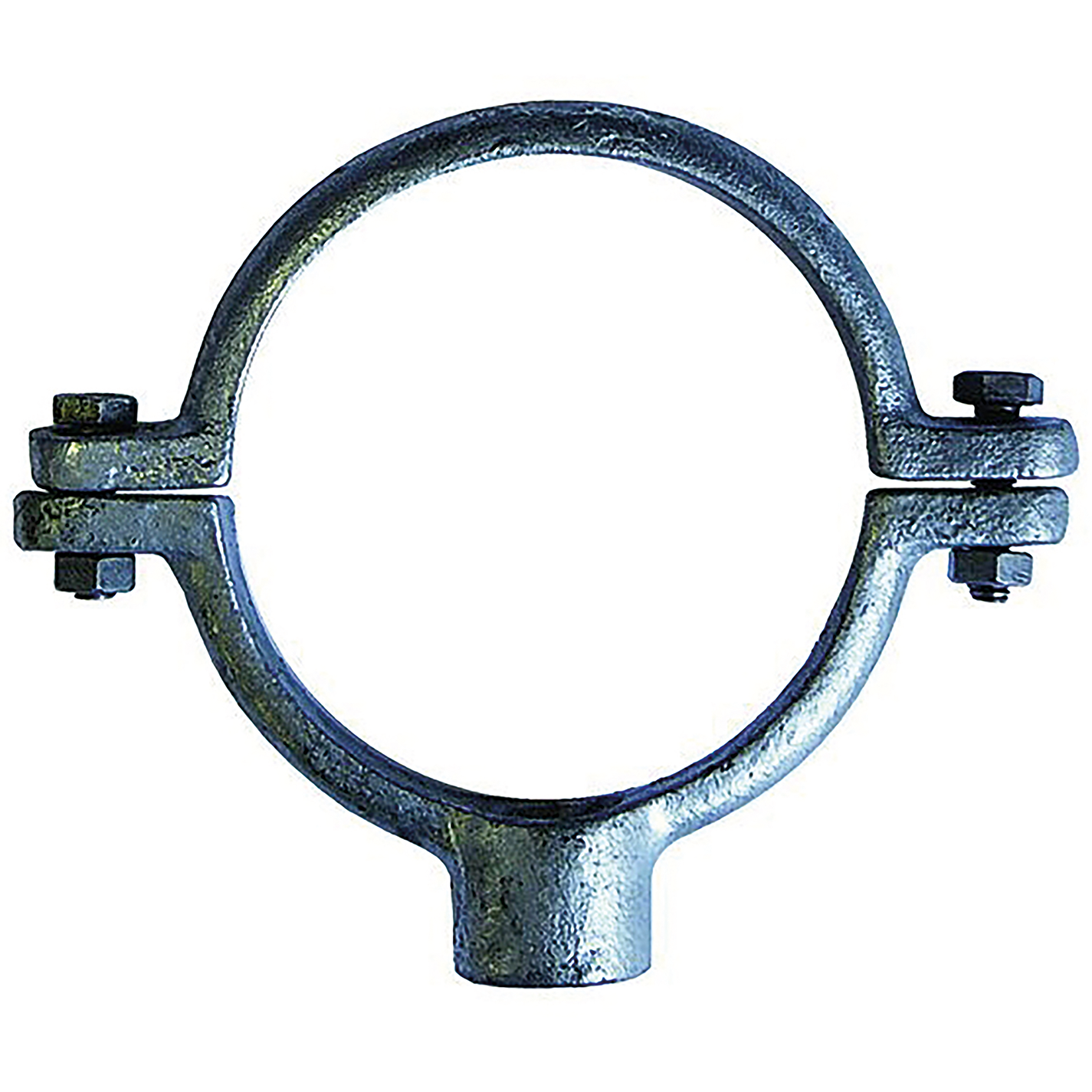 4"(100mm)SINGLE M12 TAPPING PIPE RING GALVE