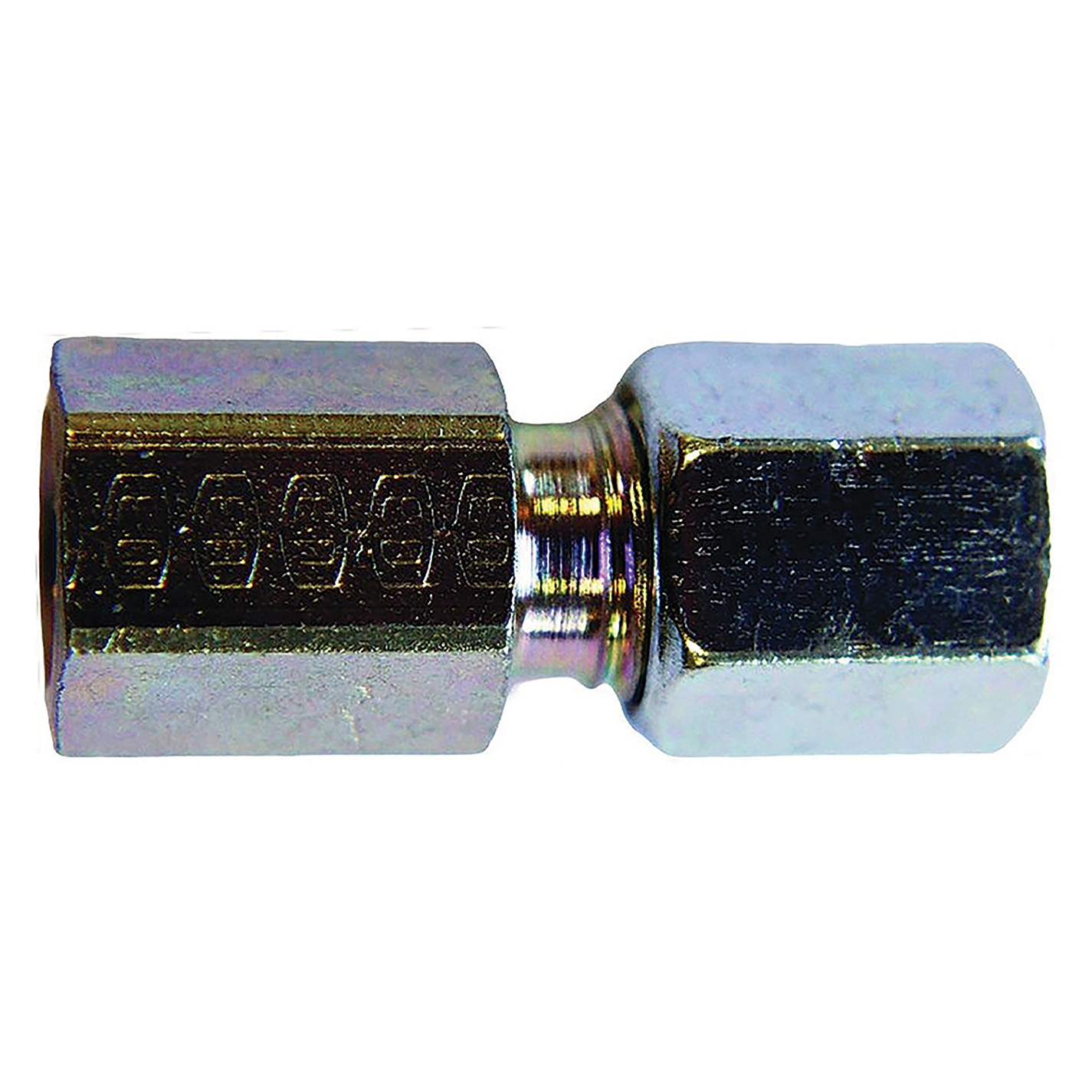 1/4" BSPP Female Female Connector 24° Cone End
