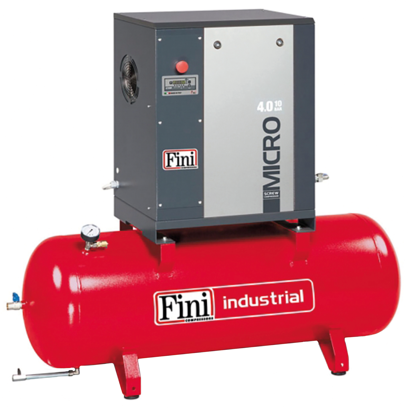 Receiver Mounted Screw Compressor