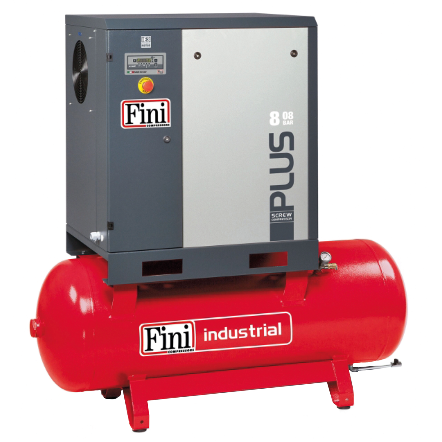 Receiver Mounted Screw Compressor