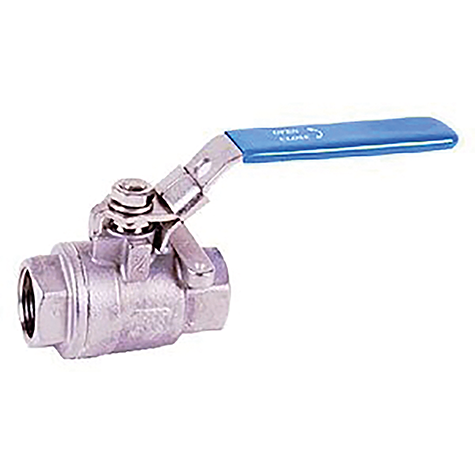 3" BSPP Female Two Piece Lever Ball Valve 
