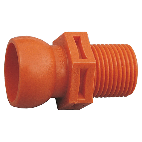 3/8" BSPP Male Fittings for 1/2" Cooling Ball  