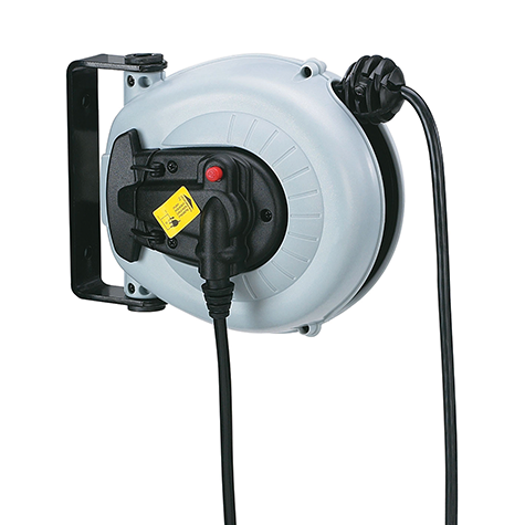Compact Electrical Cable Reel complete with Hose