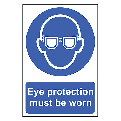 200 x 300mm Eye Protection Sign