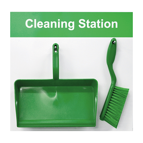 Style D Shadowboard Cleaning Station