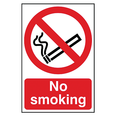 200 x 300mm No Smoking Sign