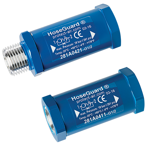 HOSEGUARD AIRFUSE 1/2" BSPP MALE/FEM