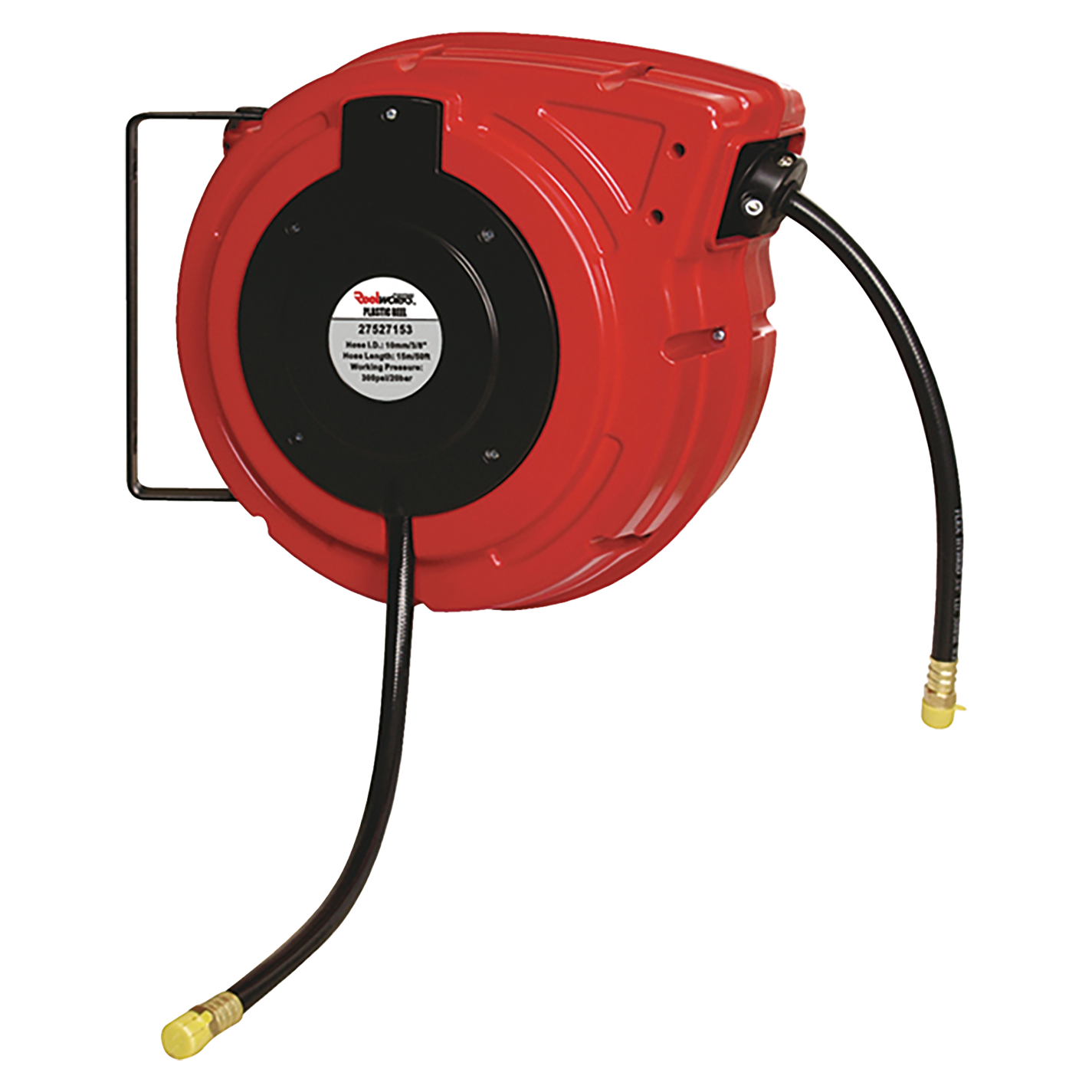 1/2" HOSE ID 15M AIR AND WATER HOSE REEL
