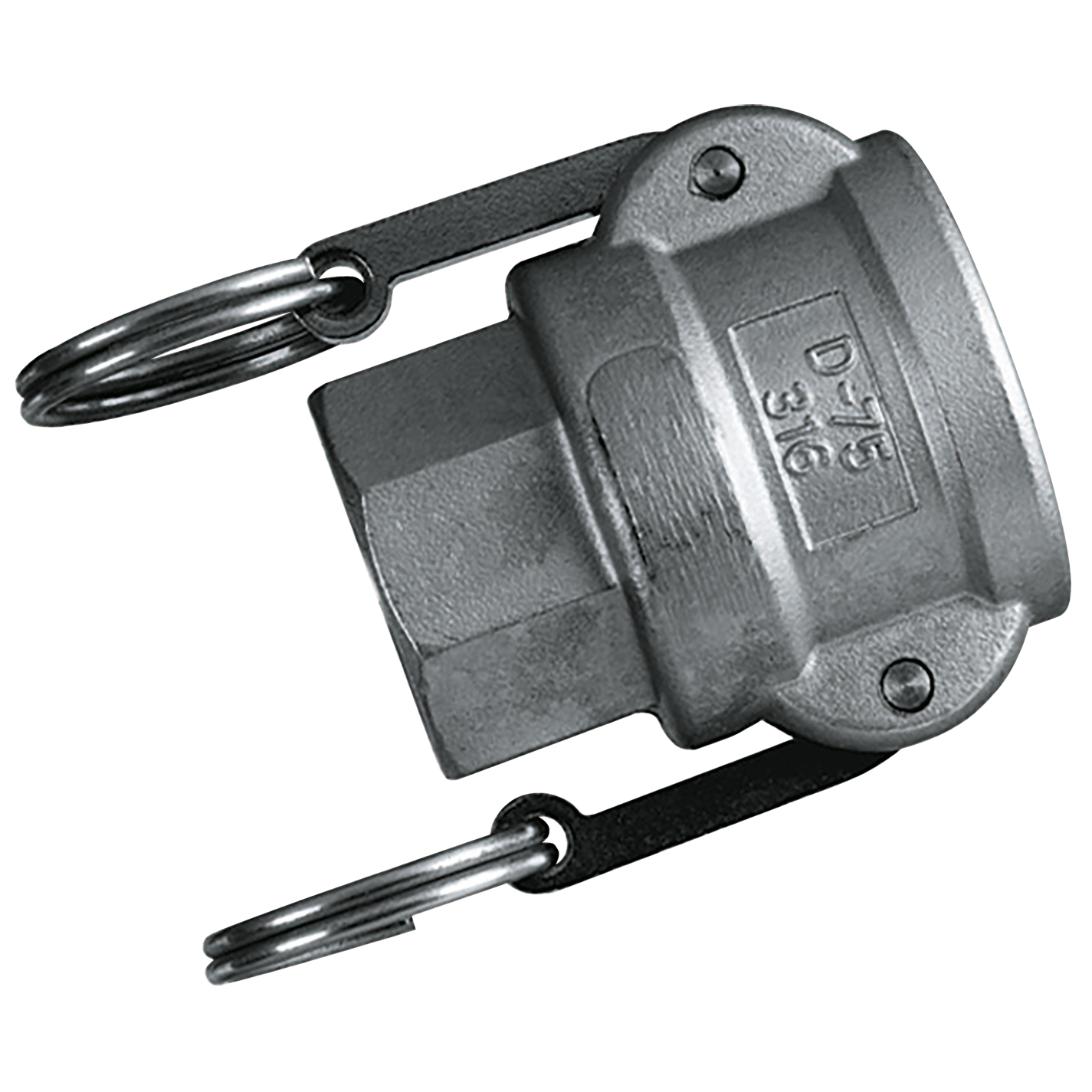 1.1/2"BSPP FEM CAMLOCK TYPE D ALUMINIUM