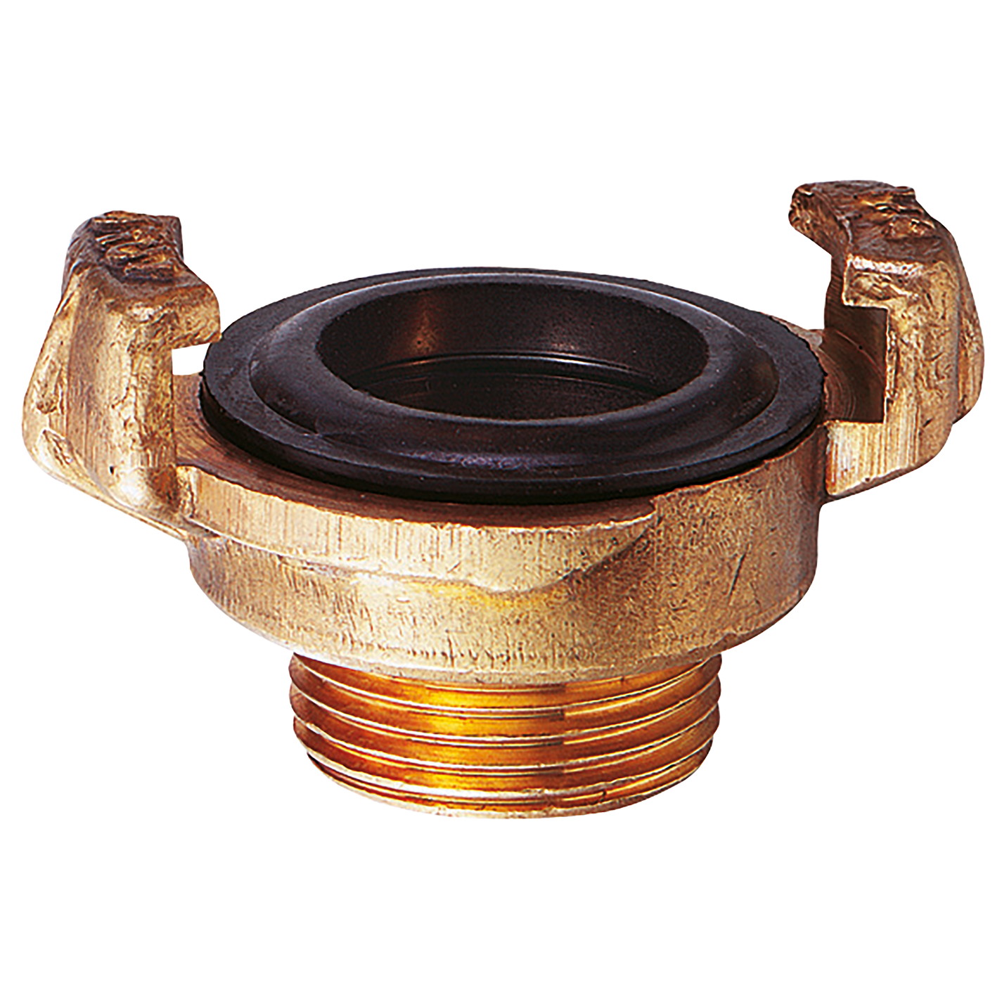 BRASS WATER COUPLING 1" BSP MALE