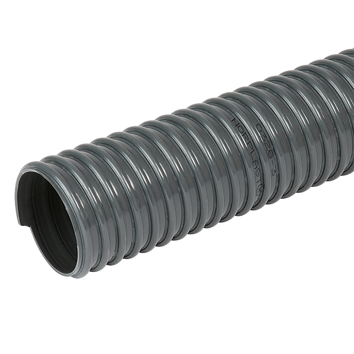 38MM DARK DUTY GREY PVC DUCTING 25M