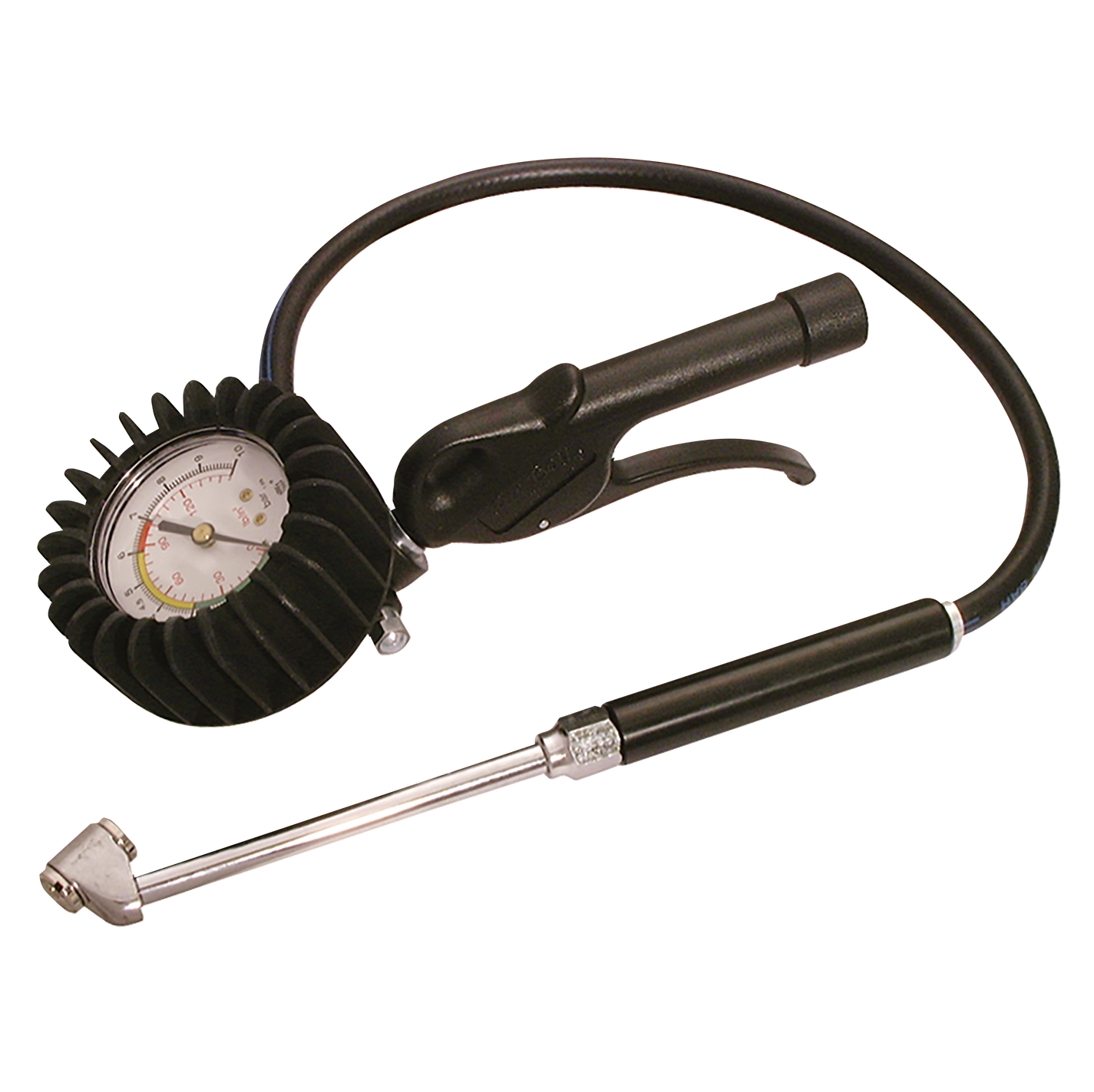 TYRE INFLATING GUN W/TWIN CONNECTOR 80MM