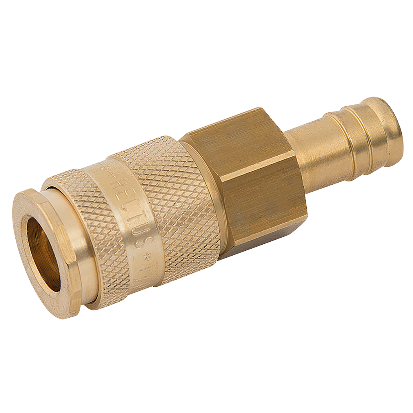 19MM HOSETAIL COUPLING D.S. BRASS