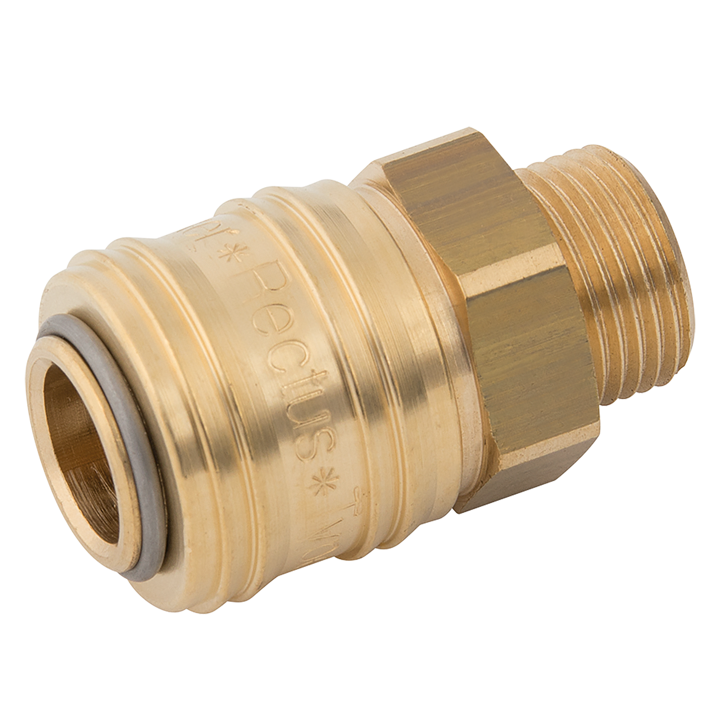 3/8" BSPP Male Coupling