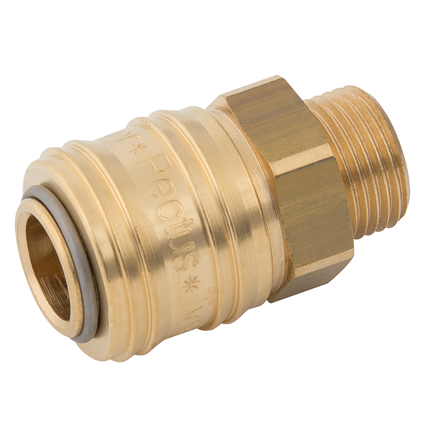 1/4" BSPP Male Coupling