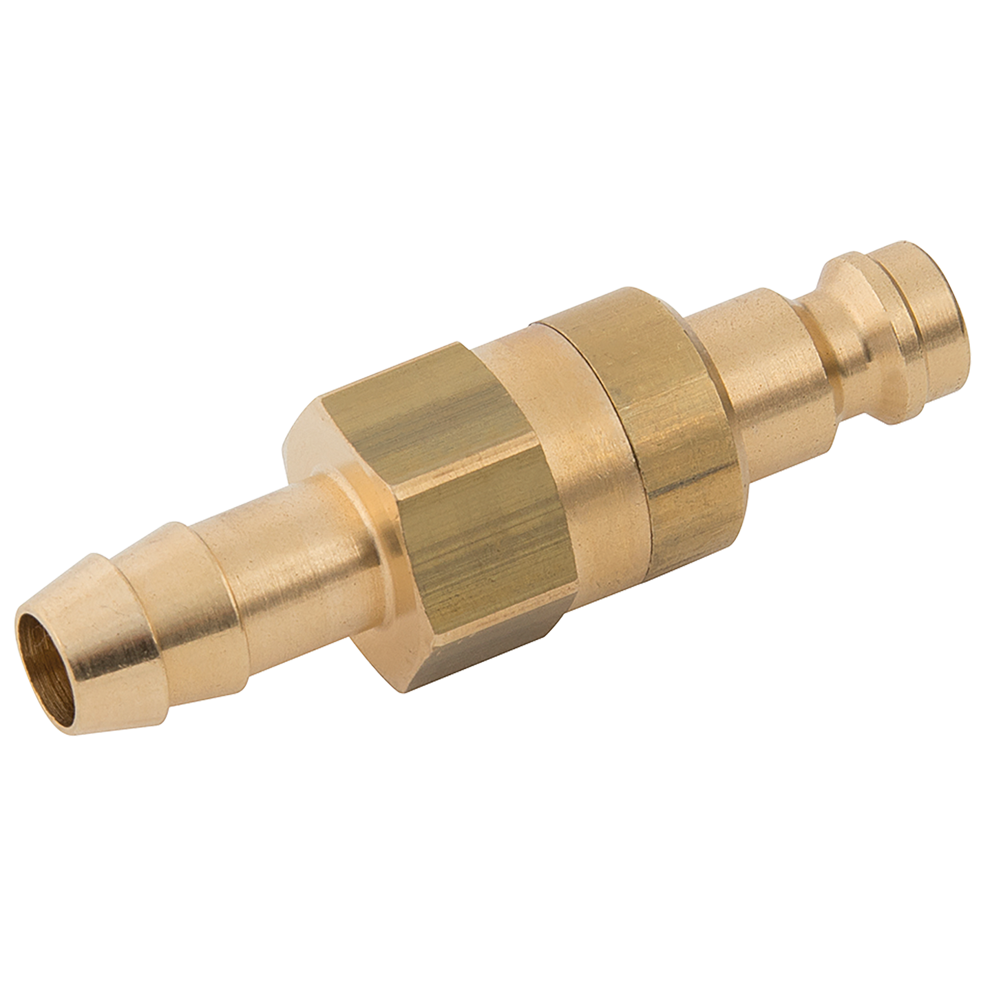 08MM HOSE TAIL PLUG DS BRASS