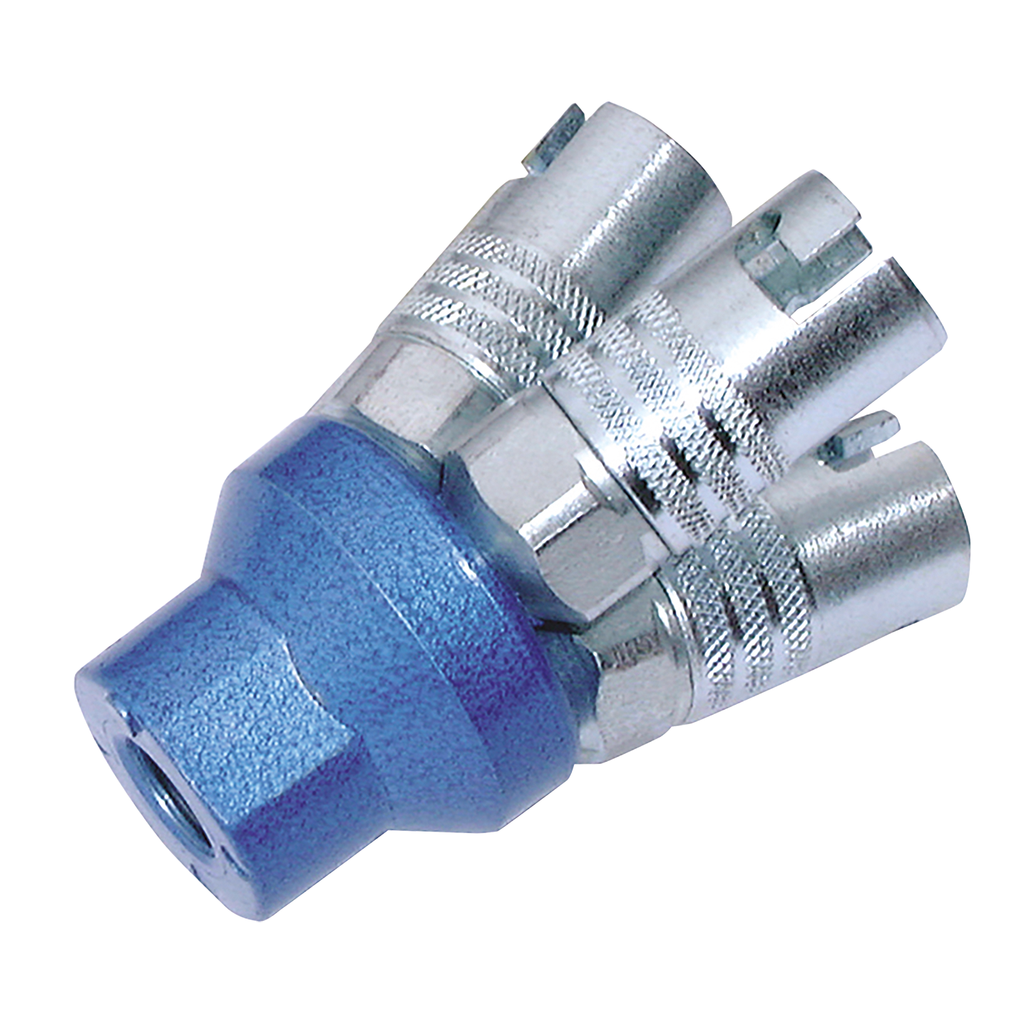 1/4" BSPP Female Triple Outlet Connector