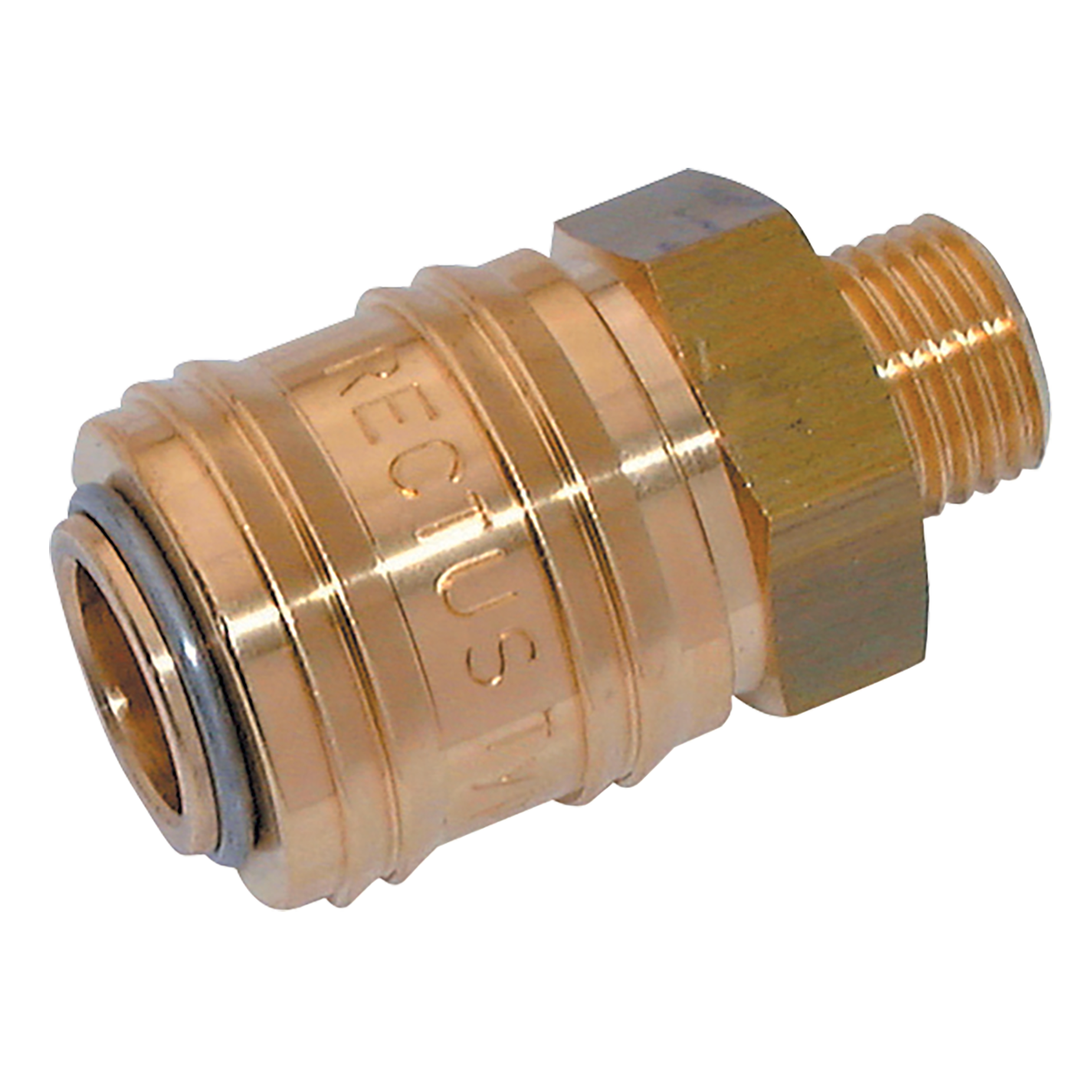 1/2" BSPP Male Coupling
