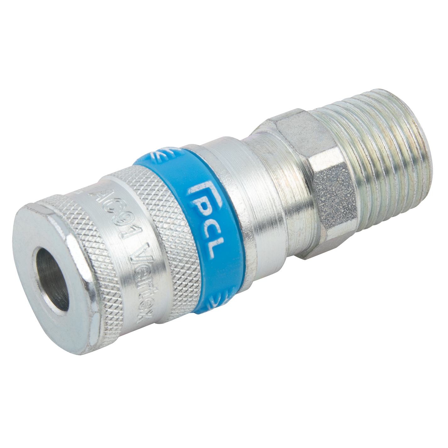 1/2" BSPT Male Coupling / UK Profile / Vertex / Quick Release Couplings and Plugs / Pneumatics