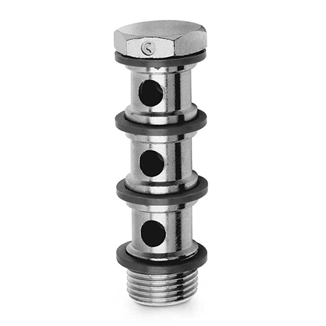 PUSH ON FITTING TRIPLE BANJO BOLT 3/8